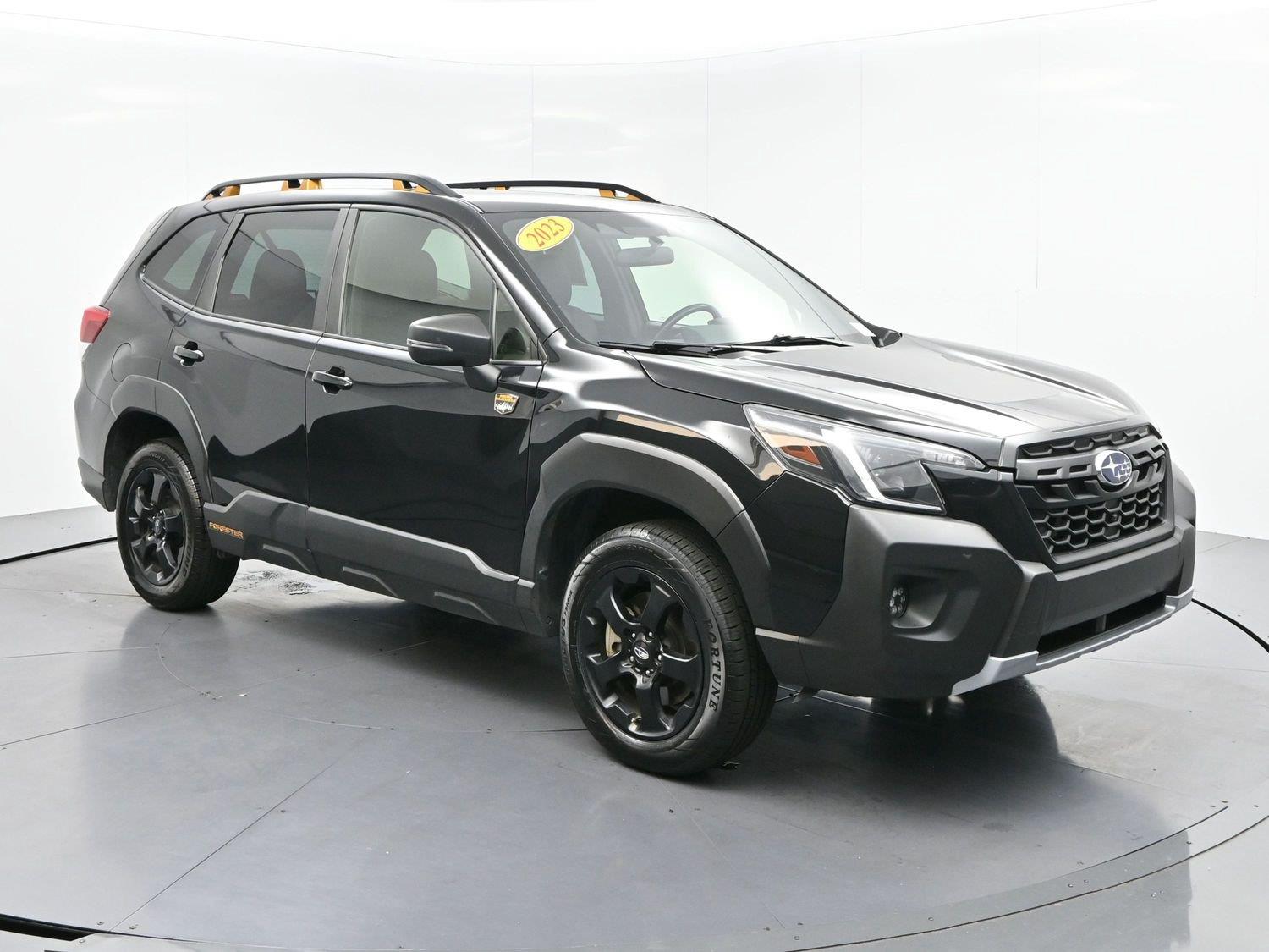 Used 2023 Crystal Black Silica Subaru Wilderness image 2