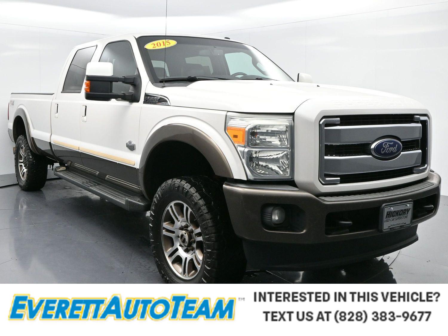 2015 Ford F-350 Super Duty King Ranch Crew Cab 4WD