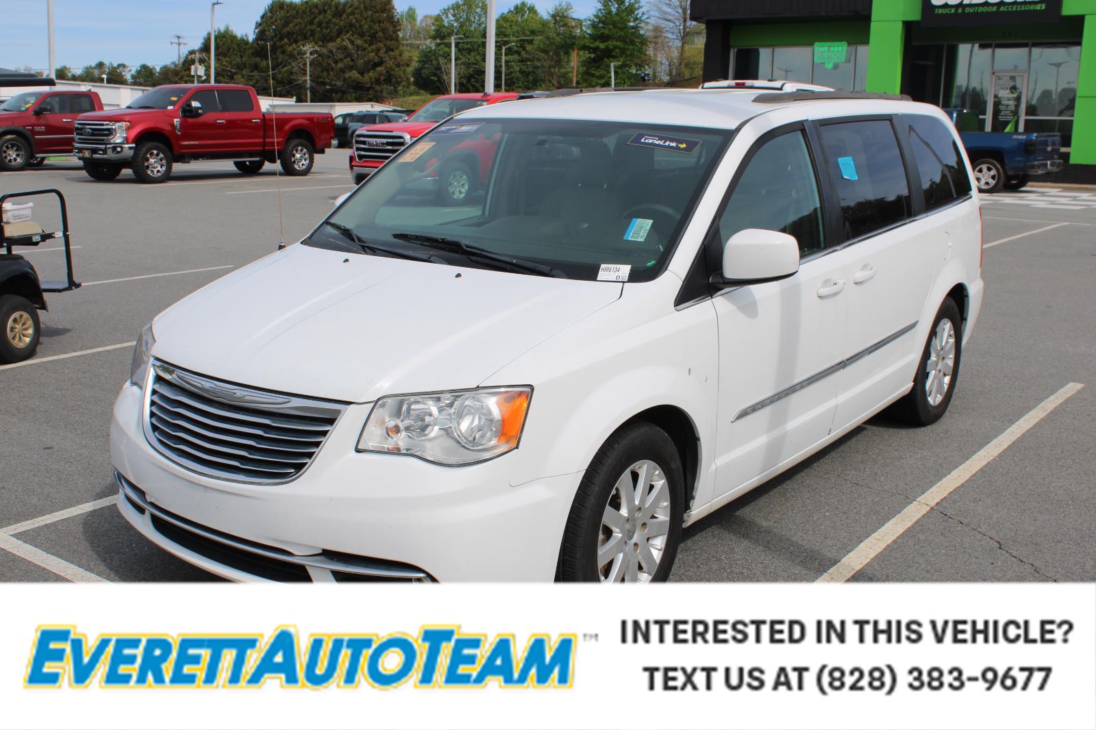 Bright White Clearcoat 2016 Chrysler Town & Country Touring FWD Minivan Front-Wheel Drive 6-Speed Automatic