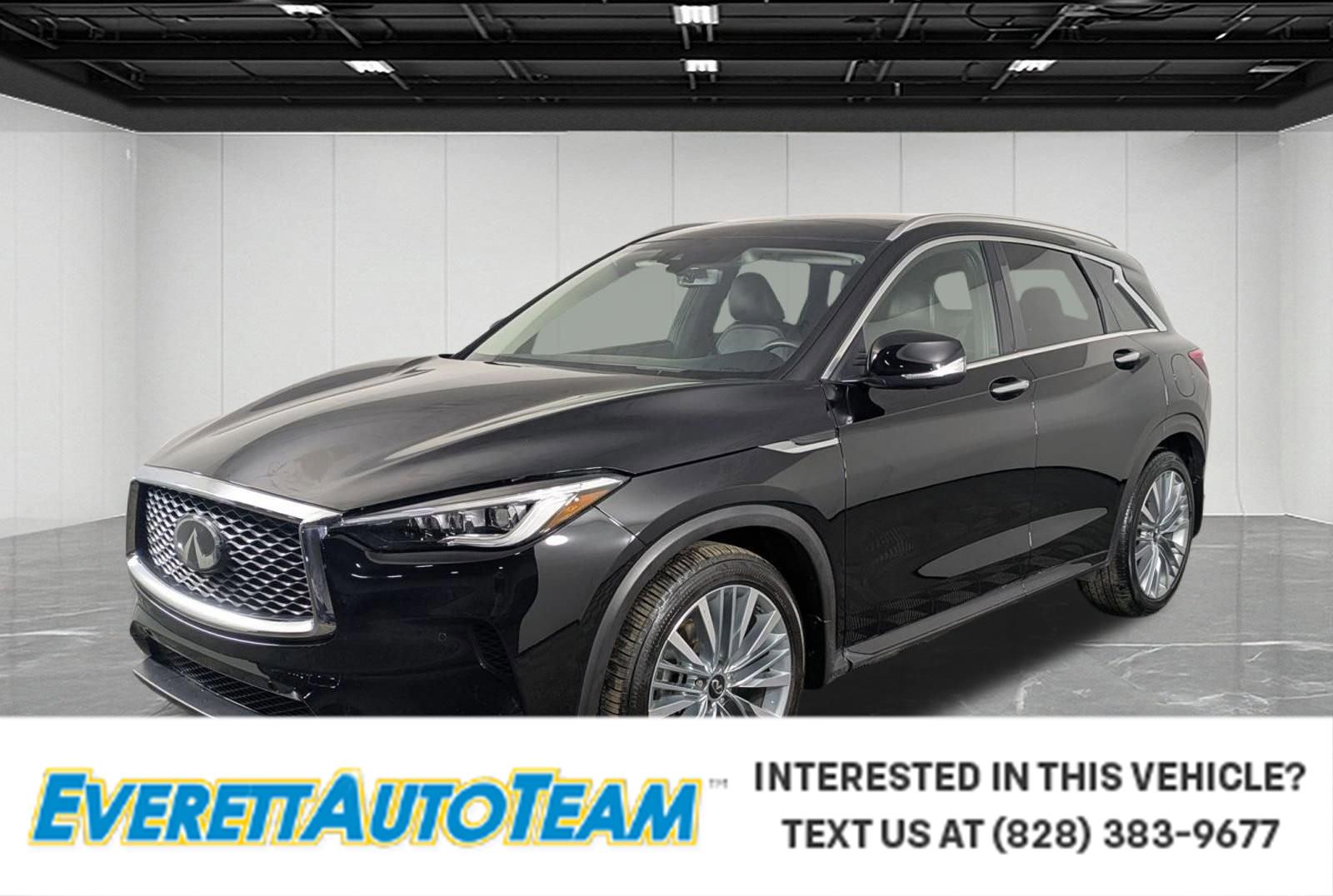 Black Obsidian 2024 INFINITI QX50 Sensory AWD SUV / Crossover All-Wheel Drive Continuously Variable Transmission