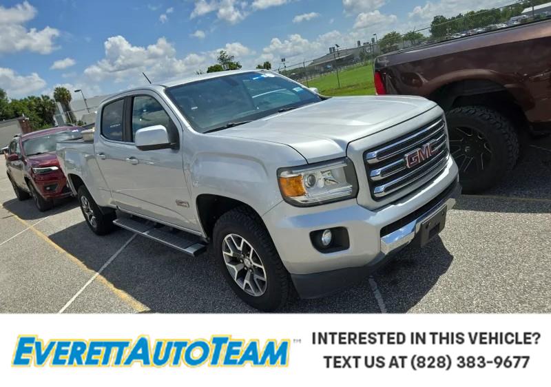 Quicksilver Metallic 2017 GMC Canyon Pickup Truck Four-Wheel Drive 8-Speed Automatic