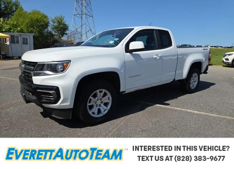 Summit White 2022 Chevrolet Colorado Pickup Truck Four-Wheel Drive 6-Speed Automatic