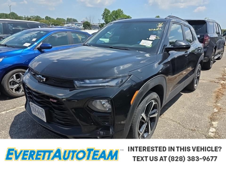 Mosaic Black Metallic 2022 Chevrolet Trailblazer SUV / Crossover Four-Wheel Drive 9-Speed Automatic