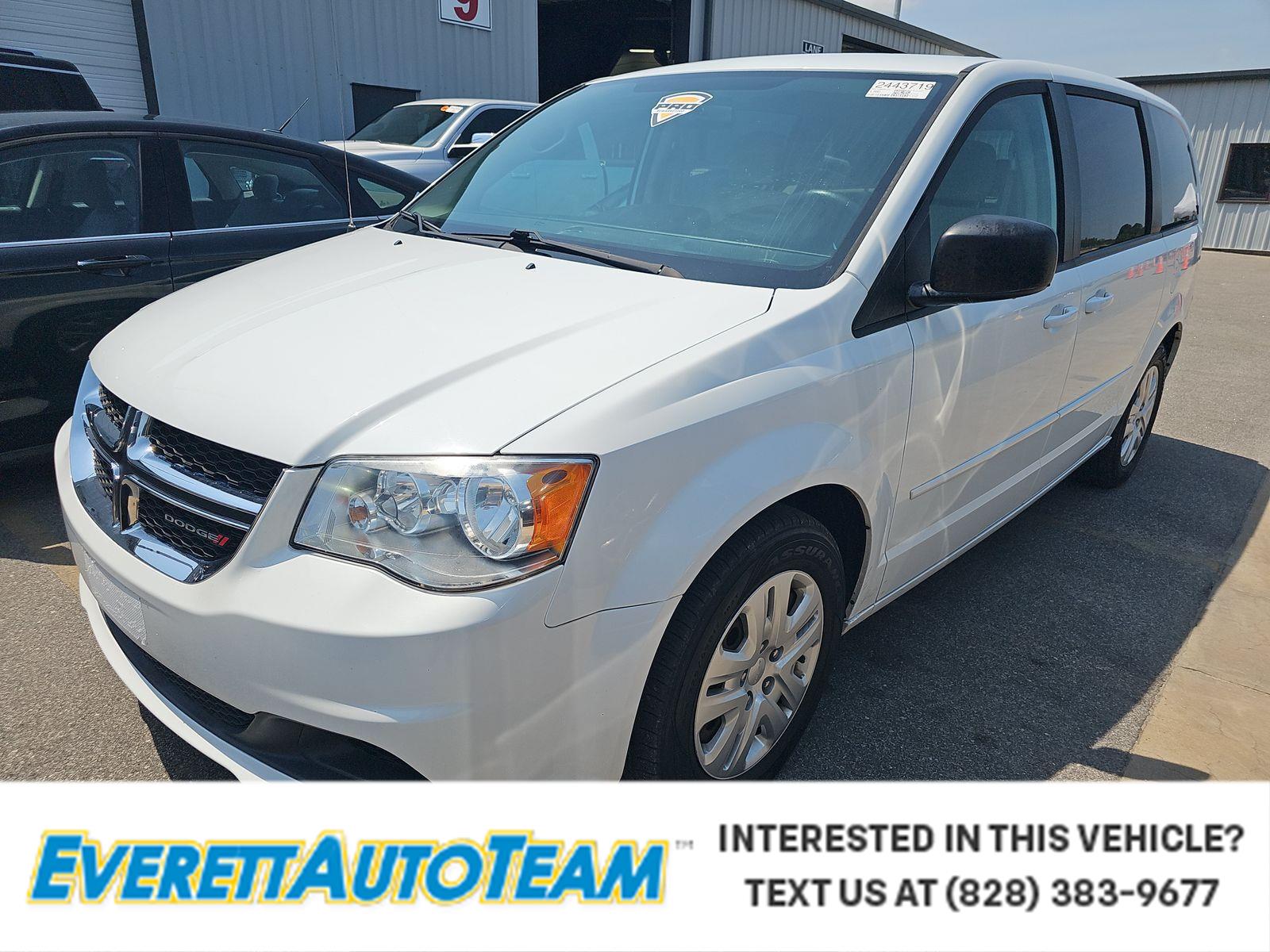 2017 Dodge Grand Caravan SE