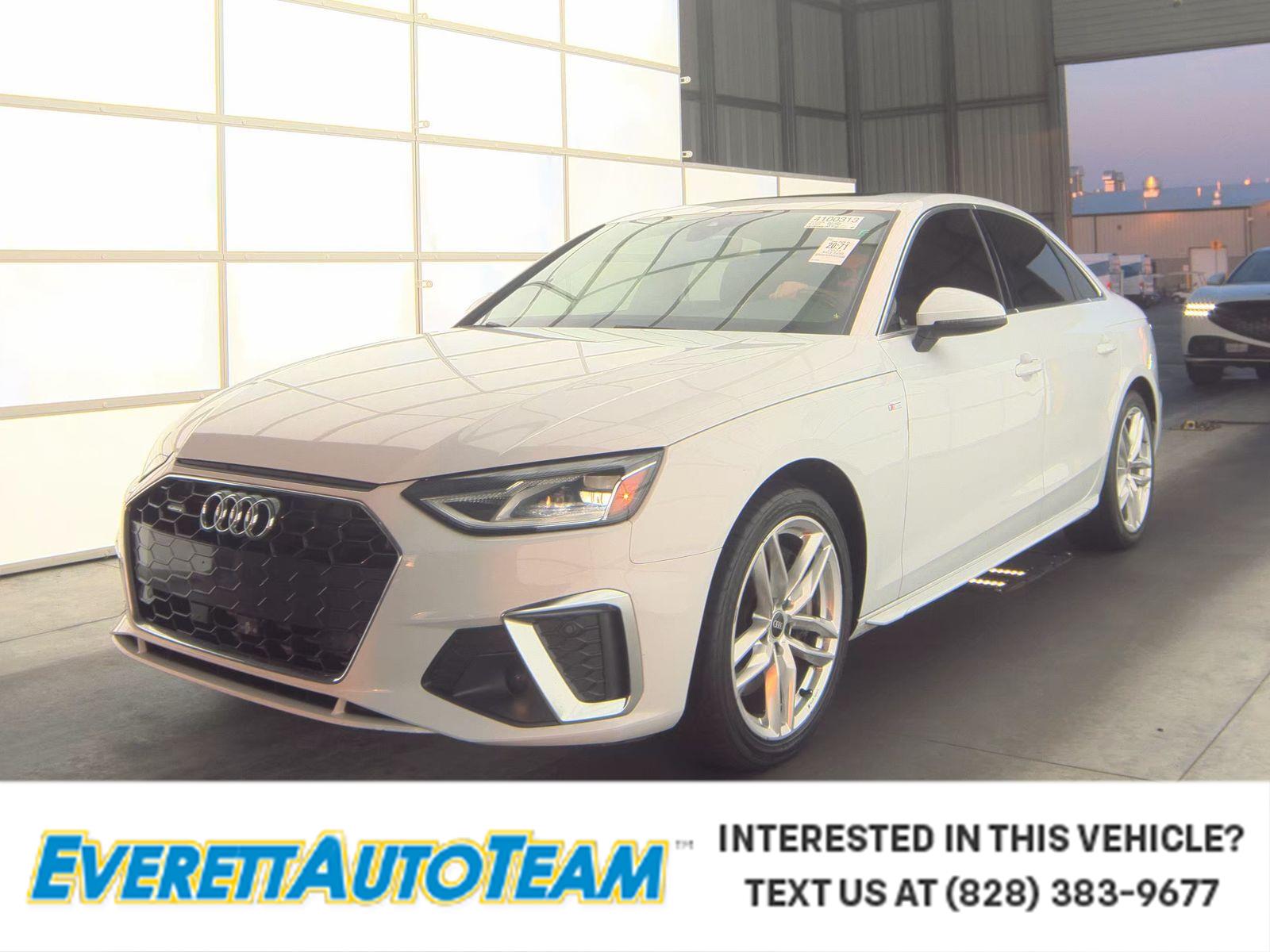 2021 Audi A4 Sedan S line Premium