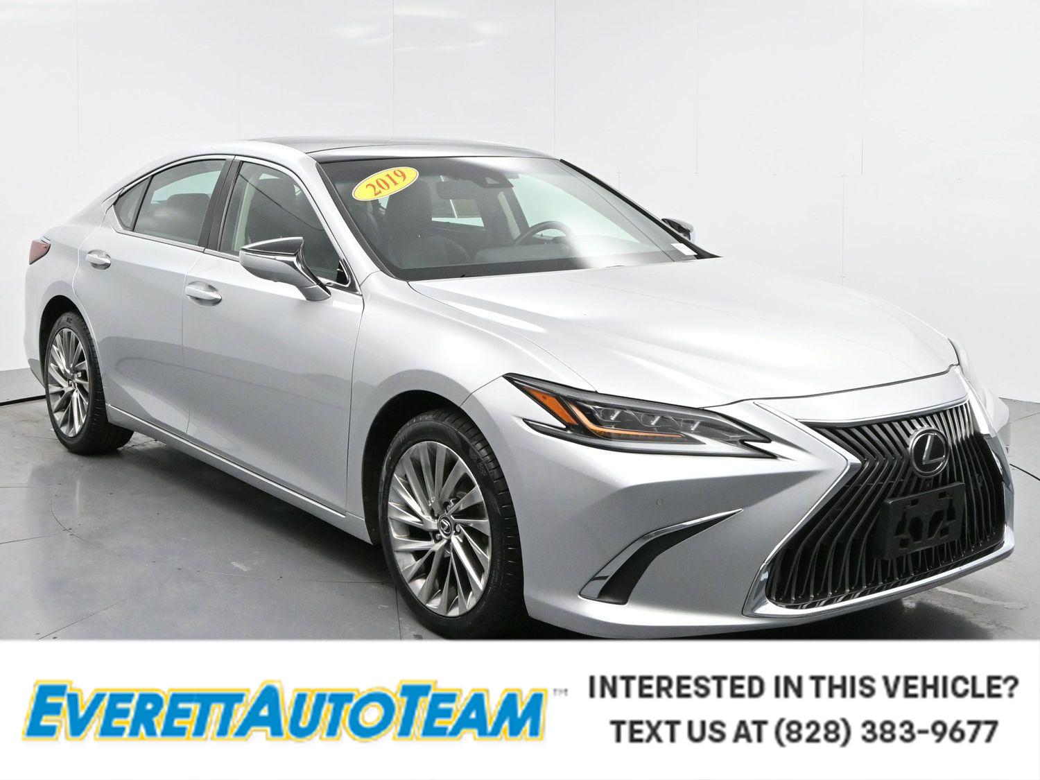 Silver Lining Metallic 2019 Lexus ES 350 Ultra Luxury FWD Sedan Front-Wheel Drive Automatic