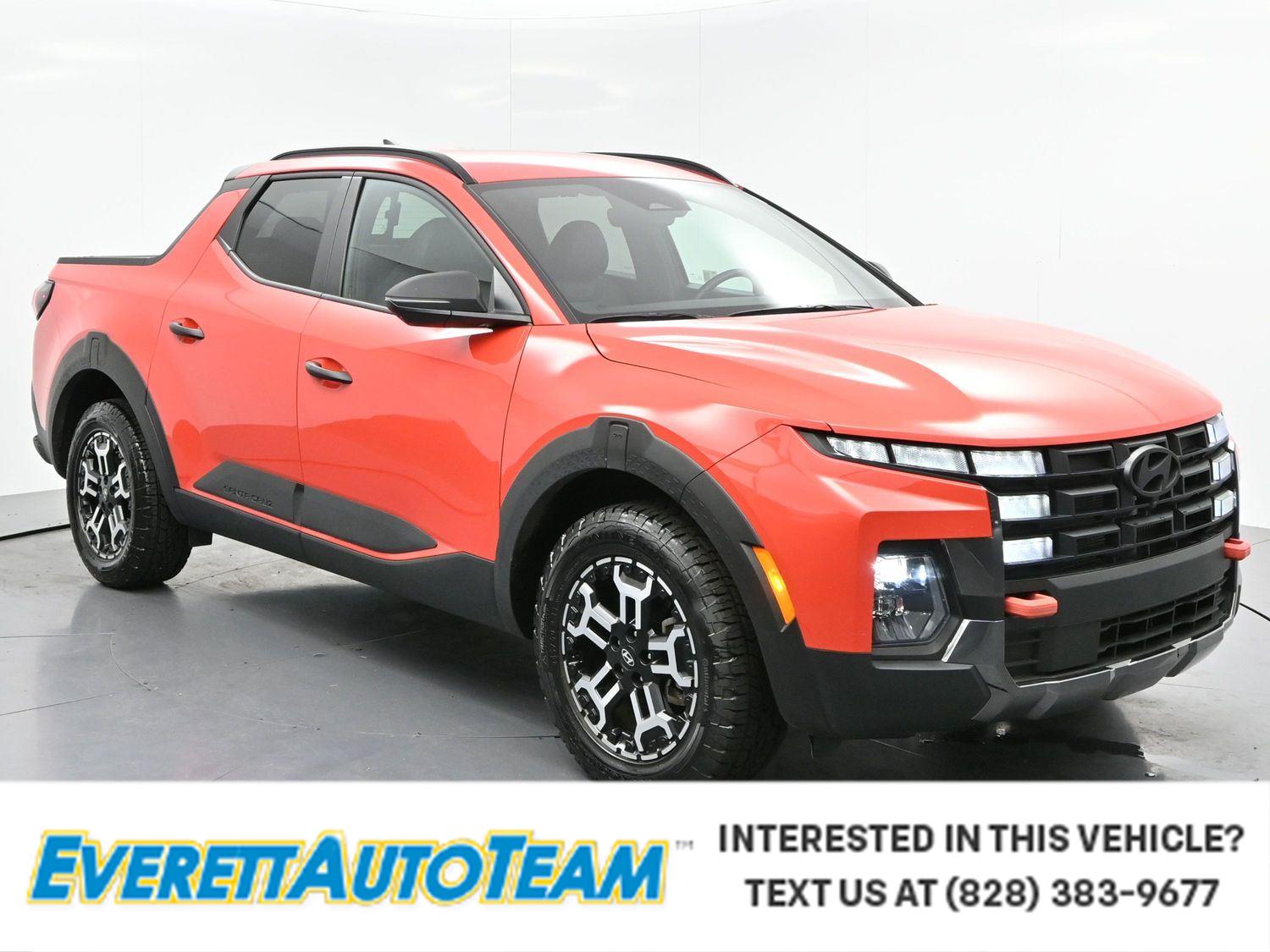 Canyon Red 2025 Hyundai Santa Cruz XRT Crew Cab AWD Pickup Truck All-Wheel Drive Automatic