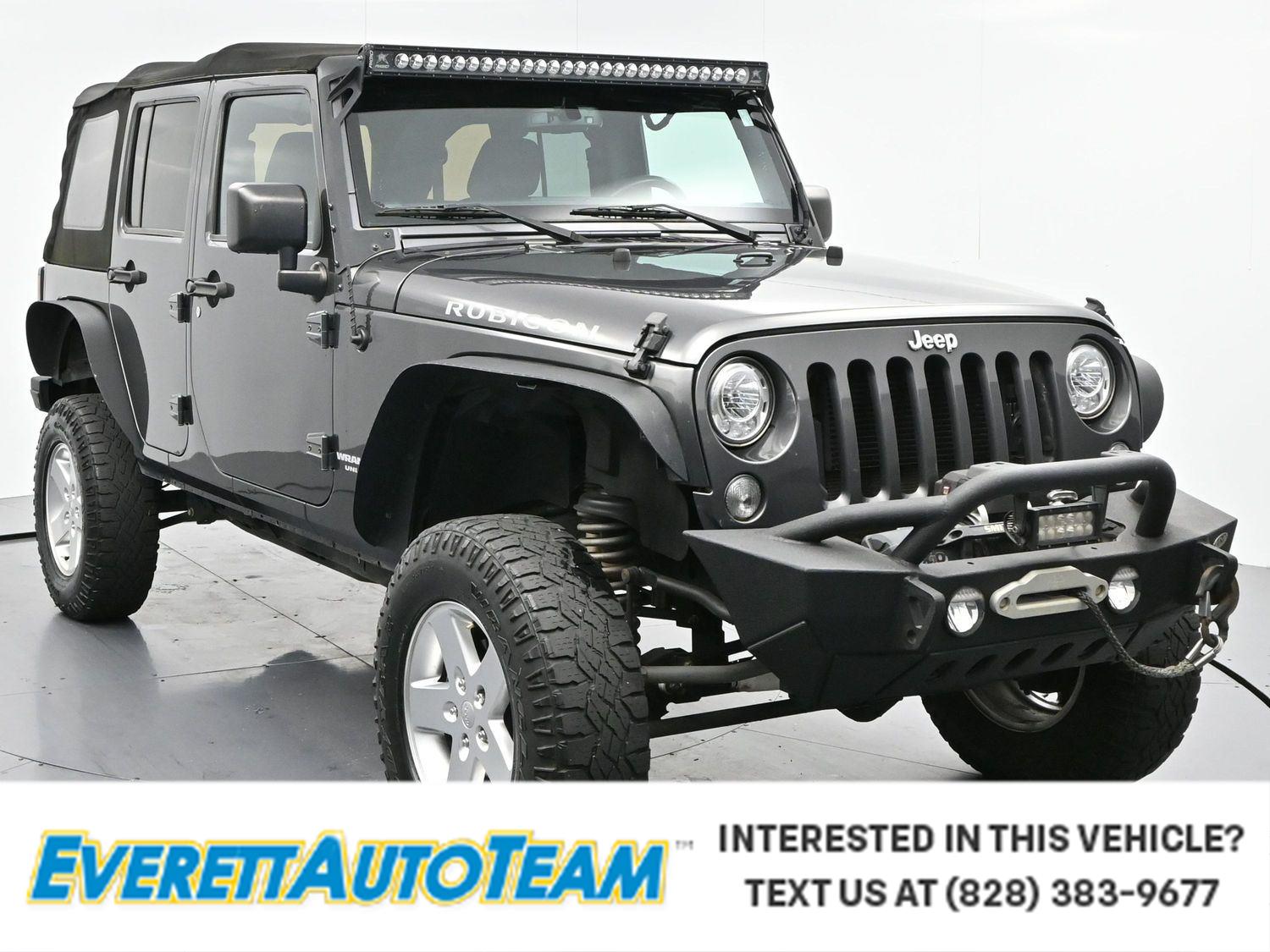 Gray (Granite Crystal Metallic Clearcoat) 2017 Jeep Wrangler SUV / Crossover Four-Wheel Drive 5-Speed Automatic