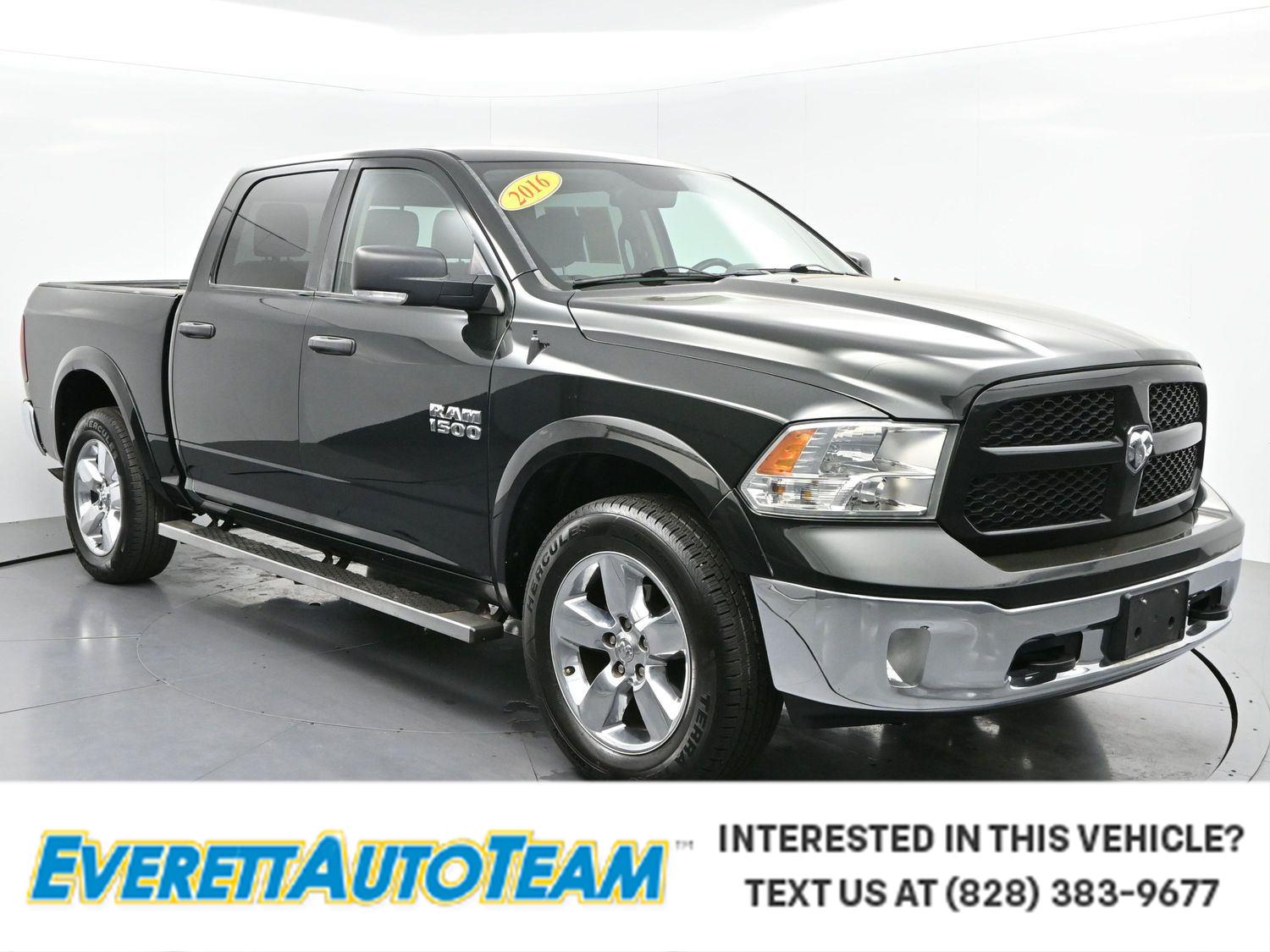 2016 RAM 1500 Outdoorsman Crew Cab 4WD