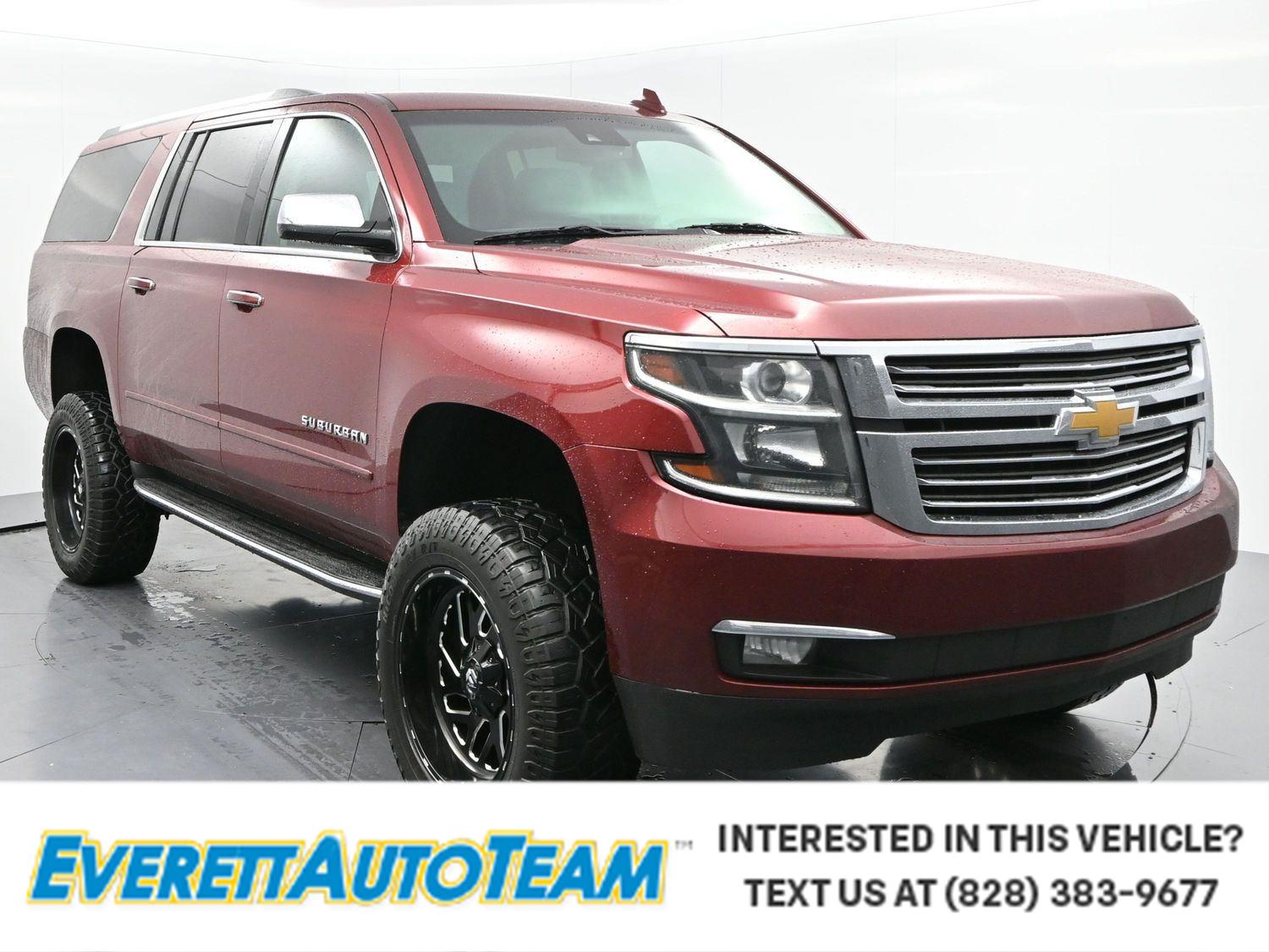 Siren Red Tintcoat 2017 Chevrolet Suburban SUV / Crossover Four-Wheel Drive 6-Speed Automatic