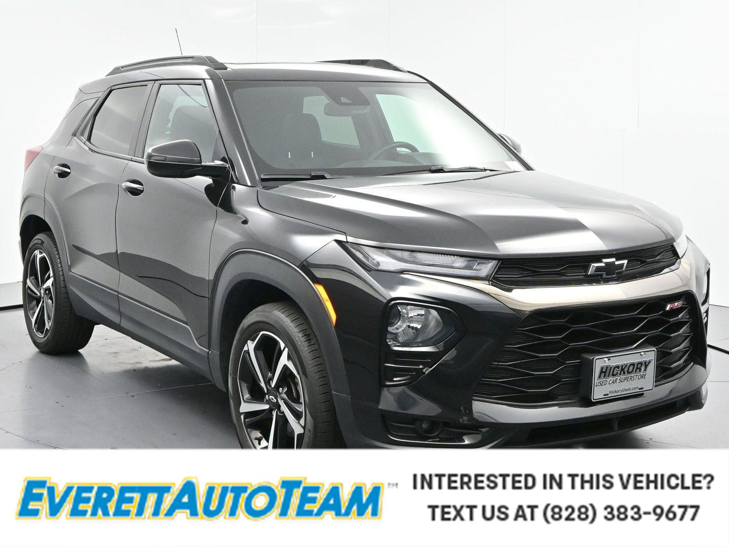 Mosaic Black Metallic 2022 Chevrolet Trailblazer SUV / Crossover Four-Wheel Drive 9-Speed Automatic