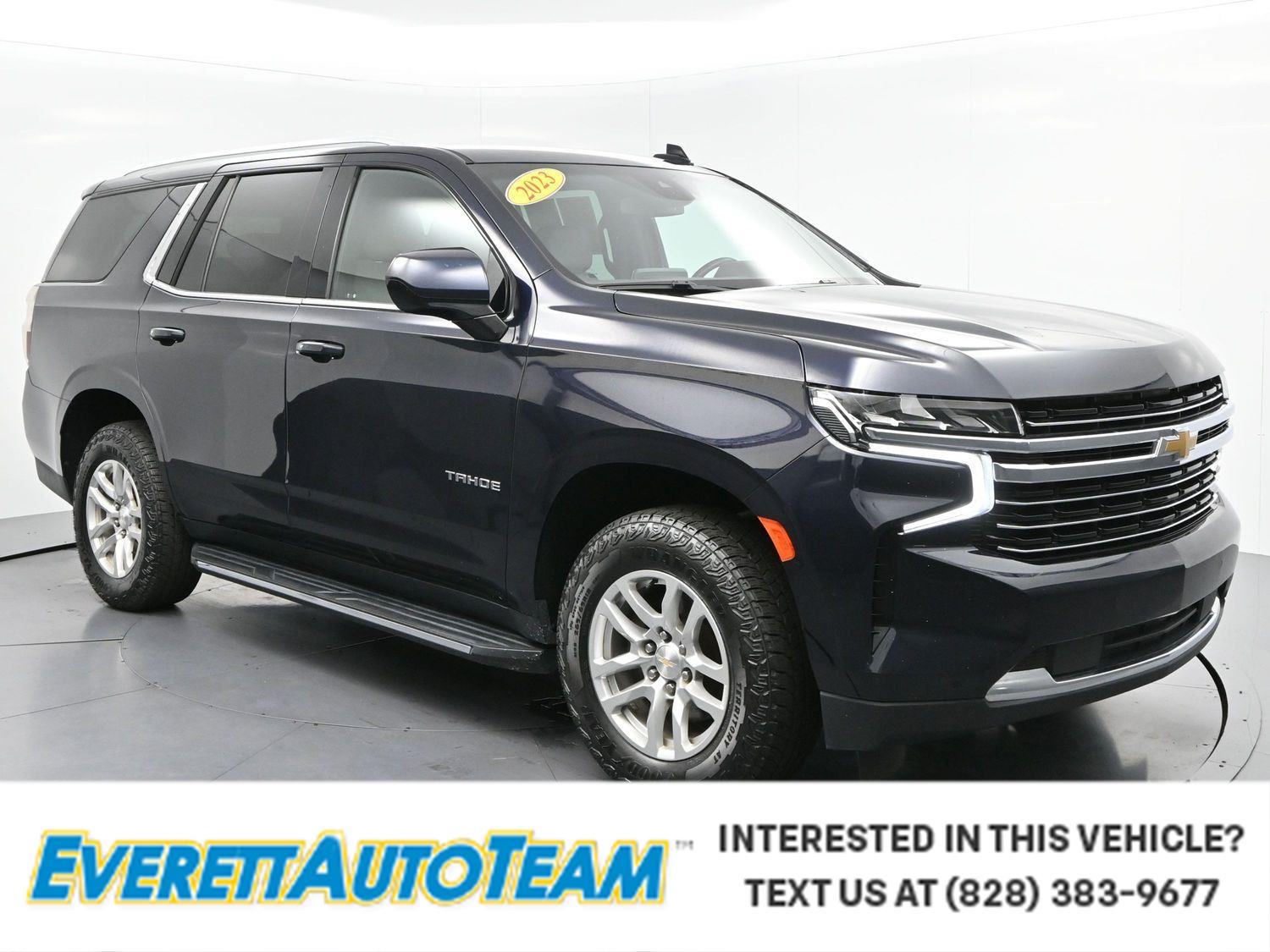 Midnight Blue Metallic 2023 Chevrolet Tahoe SUV / Crossover Four-Wheel Drive Automatic