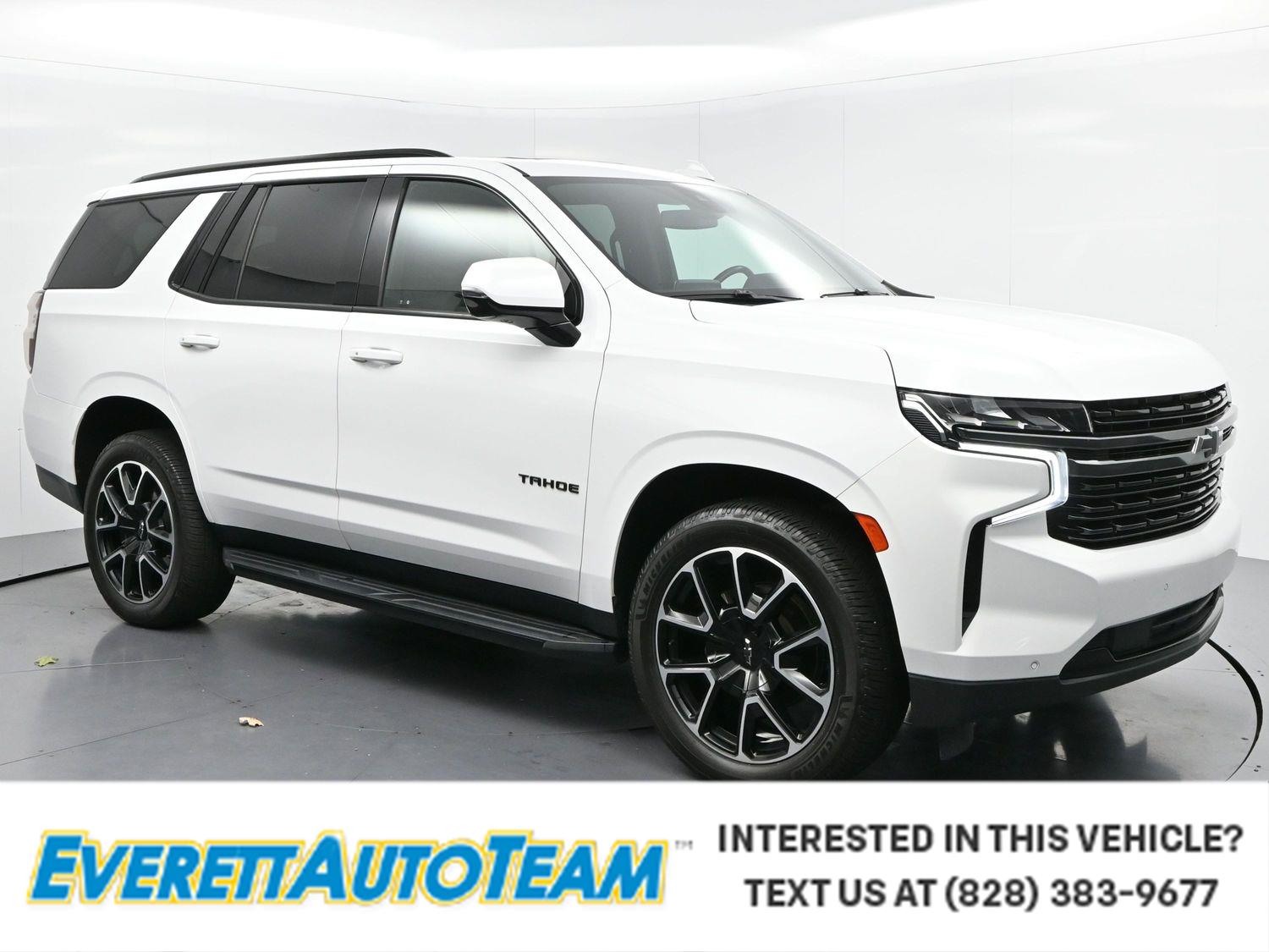 Summit White 2022 Chevrolet Tahoe SUV / Crossover Four-Wheel Drive Automatic