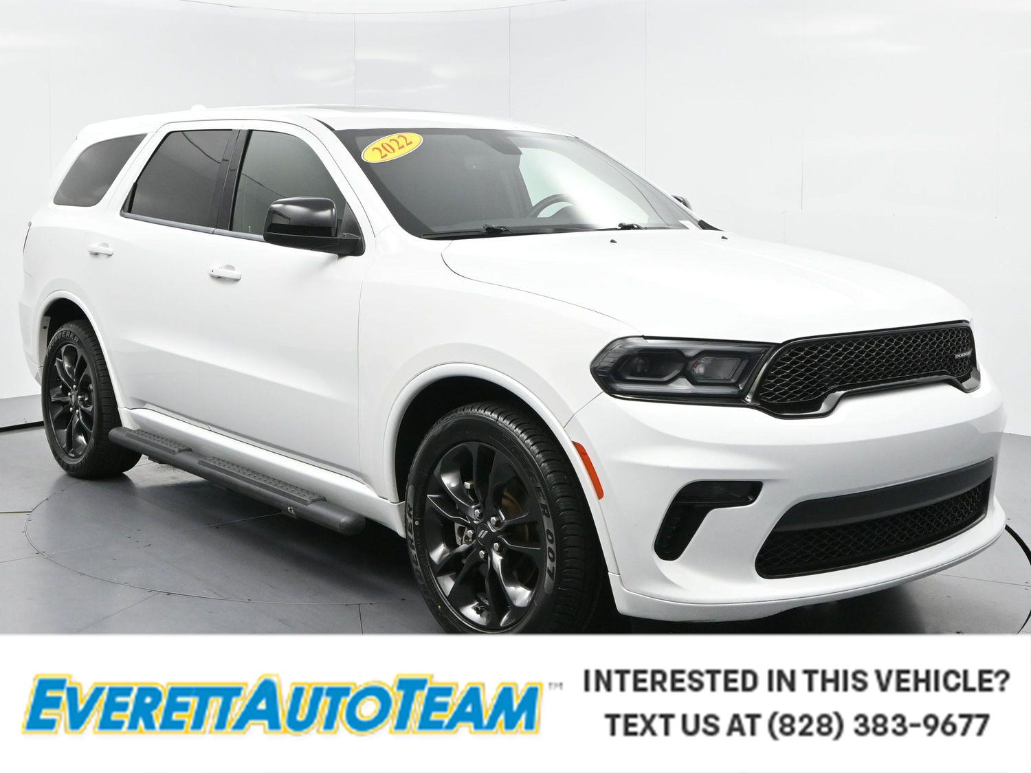 White Knuckle Clearcoat 2022 Dodge Durango SUV / Crossover Rear-Wheel Drive 8-Speed Automatic