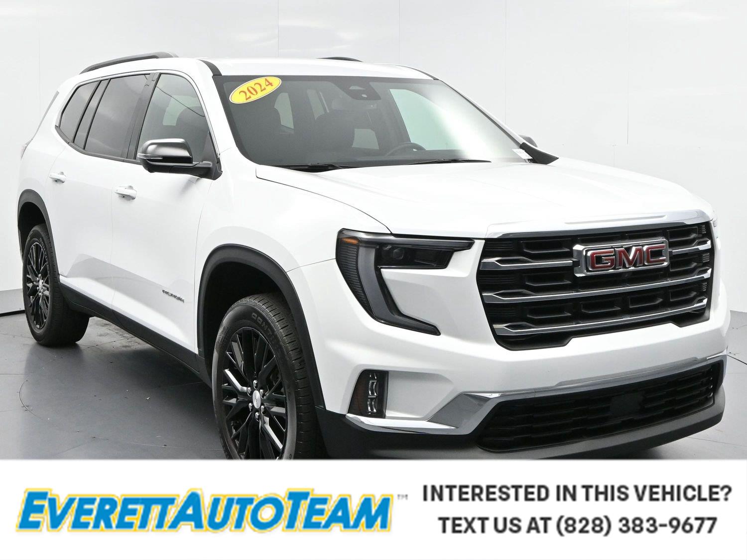 Summit White 2024 GMC Acadia SUV / Crossover Front-Wheel Drive