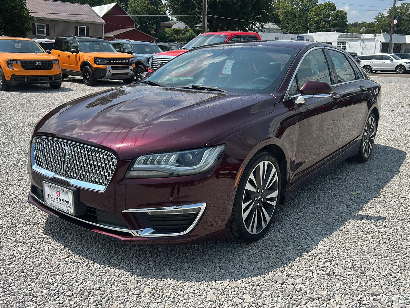 Red (Burgundy Velvet Metallic Tinted Clearcoat) 2018 Lincoln MKZ Sedan Front-Wheel Drive 6-Speed Automatic