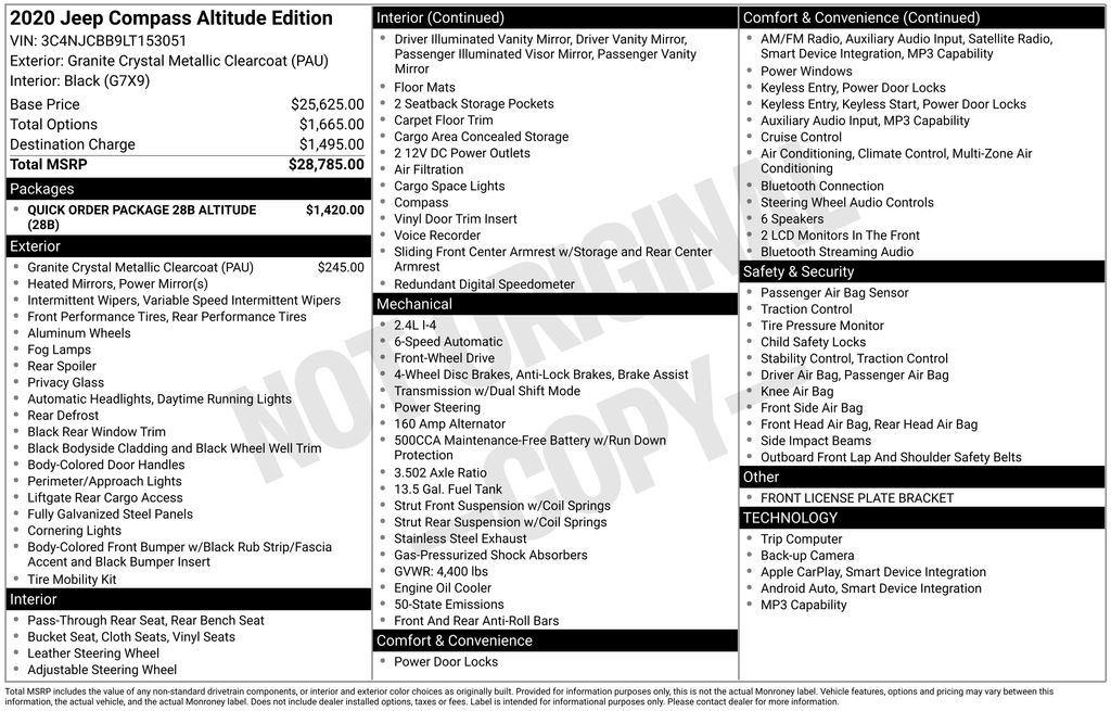 2020 Jeep Compass Altitude at Cooper Chevrolet GMC