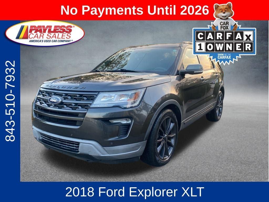 2018 Ford Explorer XLT at Stokes Honda Cars of Beaufort