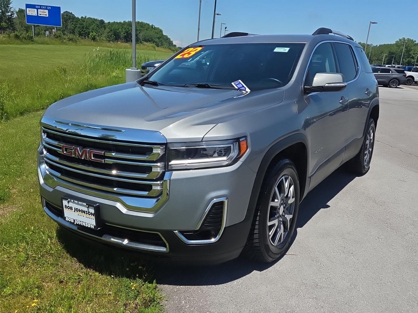 Sterling Metallic 2023 GMC Acadia SUV / Crossover Front-Wheel Drive 9-Speed Automatic