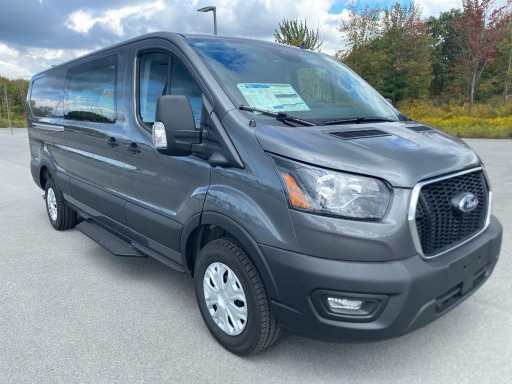 Carbonized Gray 2025 Ford Transit Cargo 150 Low Roof RWD Van Rear-Wheel Drive Automatic