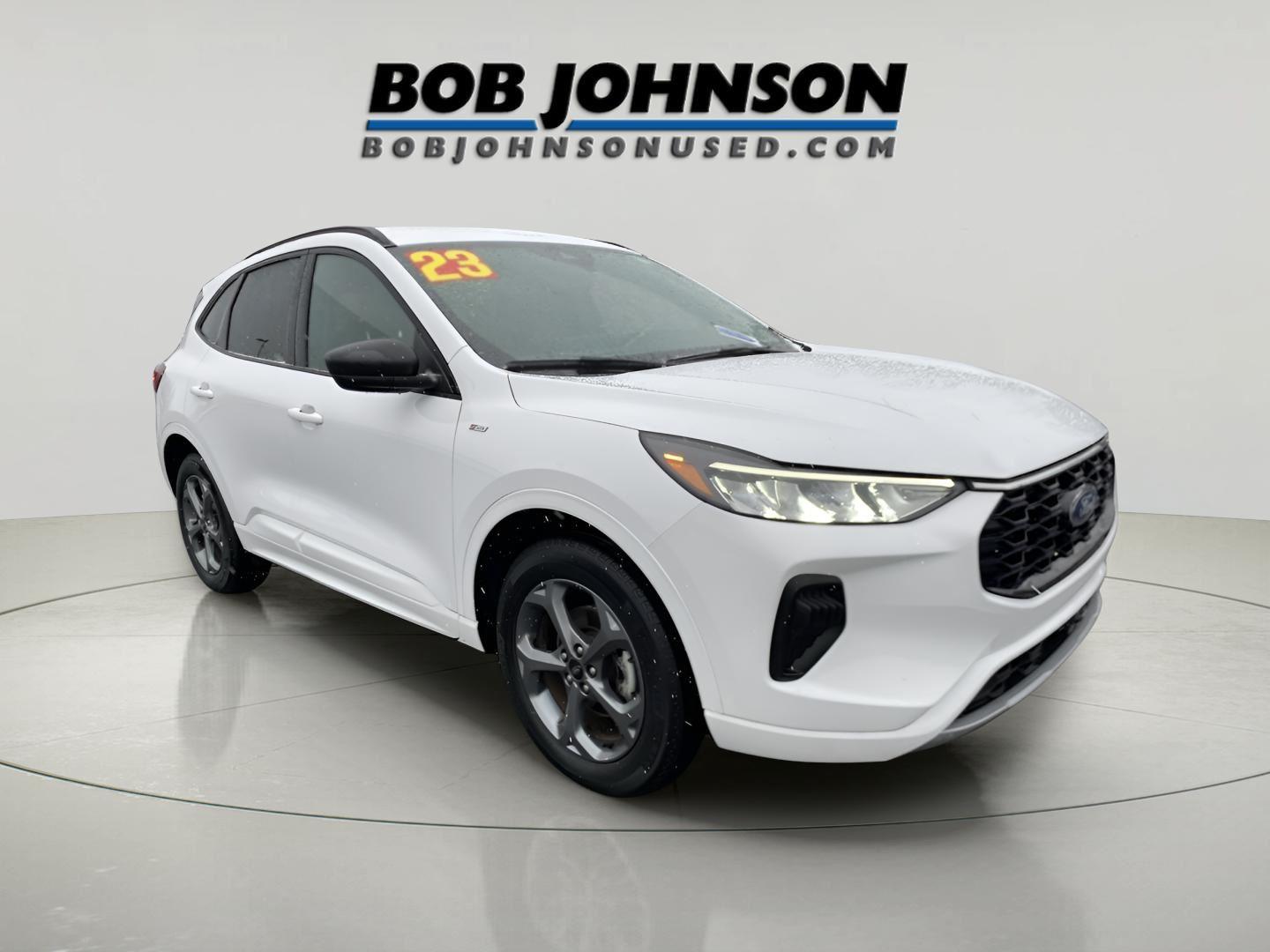 Oxford White 2023 Ford Escape ST-Line AWD SUV / Crossover All-Wheel Drive 8-Speed Automatic