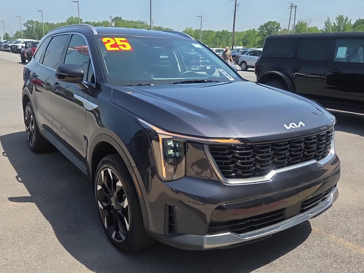 Gray 2025 Kia Sorento SUV / Crossover All-Wheel Drive Automatic