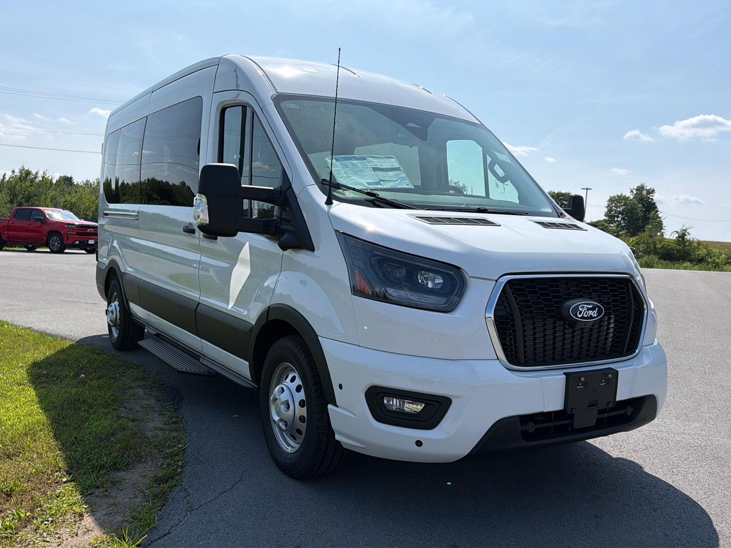 Oxford White 2026 Ford Transit Passenger Van All-Wheel Drive Automatic