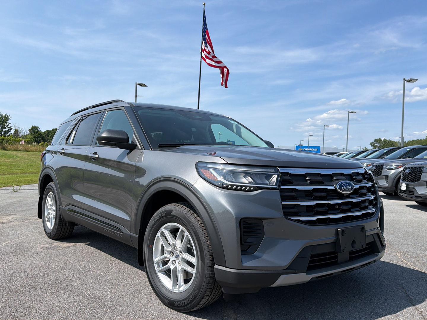 Carbonized Gray 2026 Ford Explorer SUV / Crossover All-Wheel Drive Automatic