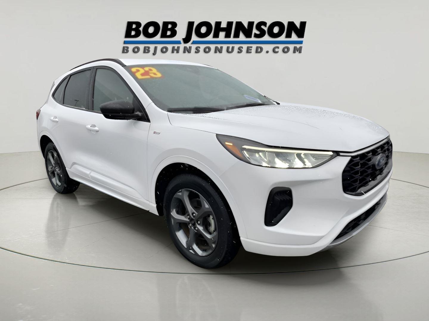 Oxford White 2023 Ford Escape ST-Line AWD SUV / Crossover All-Wheel Drive 8-Speed Automatic