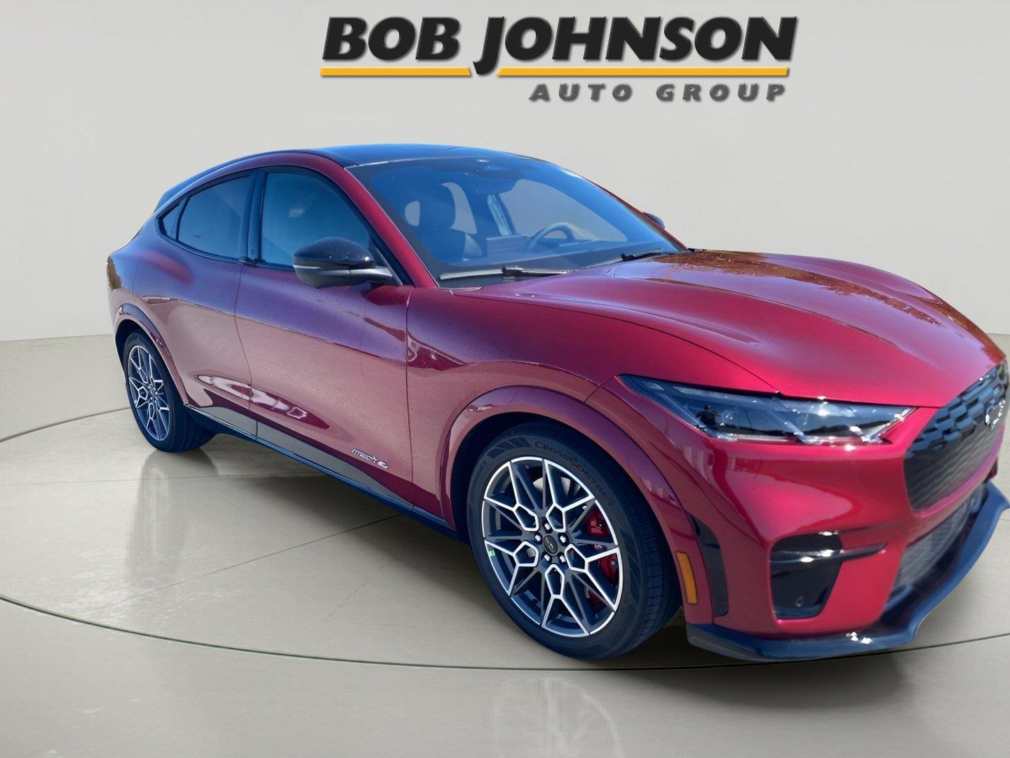 Pink (Molten Magenta Metallic Tri-Coat) 2025 Ford Mustang Mach-E SUV / Crossover All-Wheel Drive 1-Speed Dual Clutch
