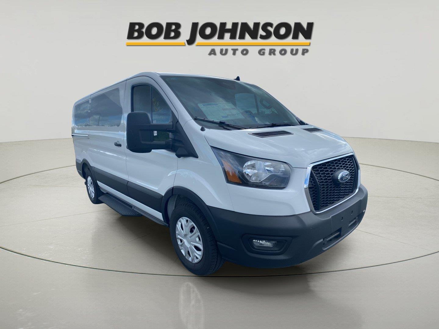 Oxford White 2025 Ford Transit Cargo Van Rear-Wheel Drive