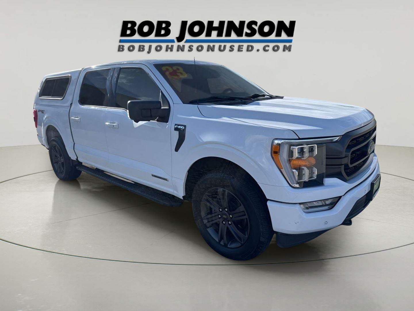 Oxford White 2023 Ford F-150 XLT SuperCrew 4WD Pickup Truck Four-Wheel Drive Automatic