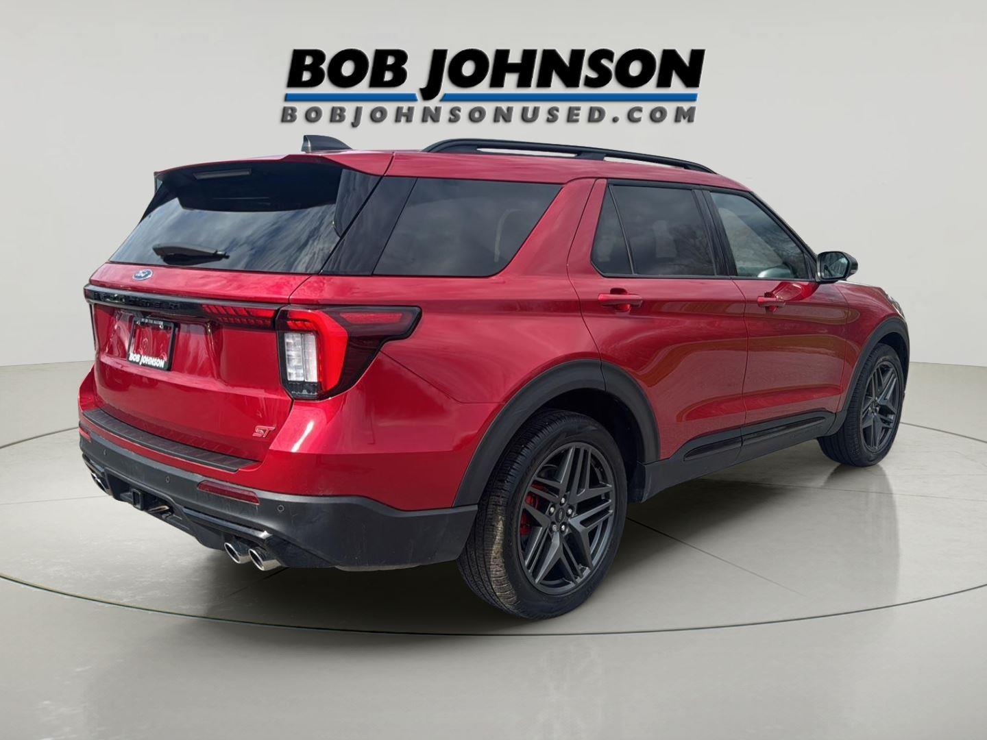 Rapid Red Metallic Tinted Clearcoat 2025 Ford Explorer SUV / Crossover All-Wheel Drive Automatic