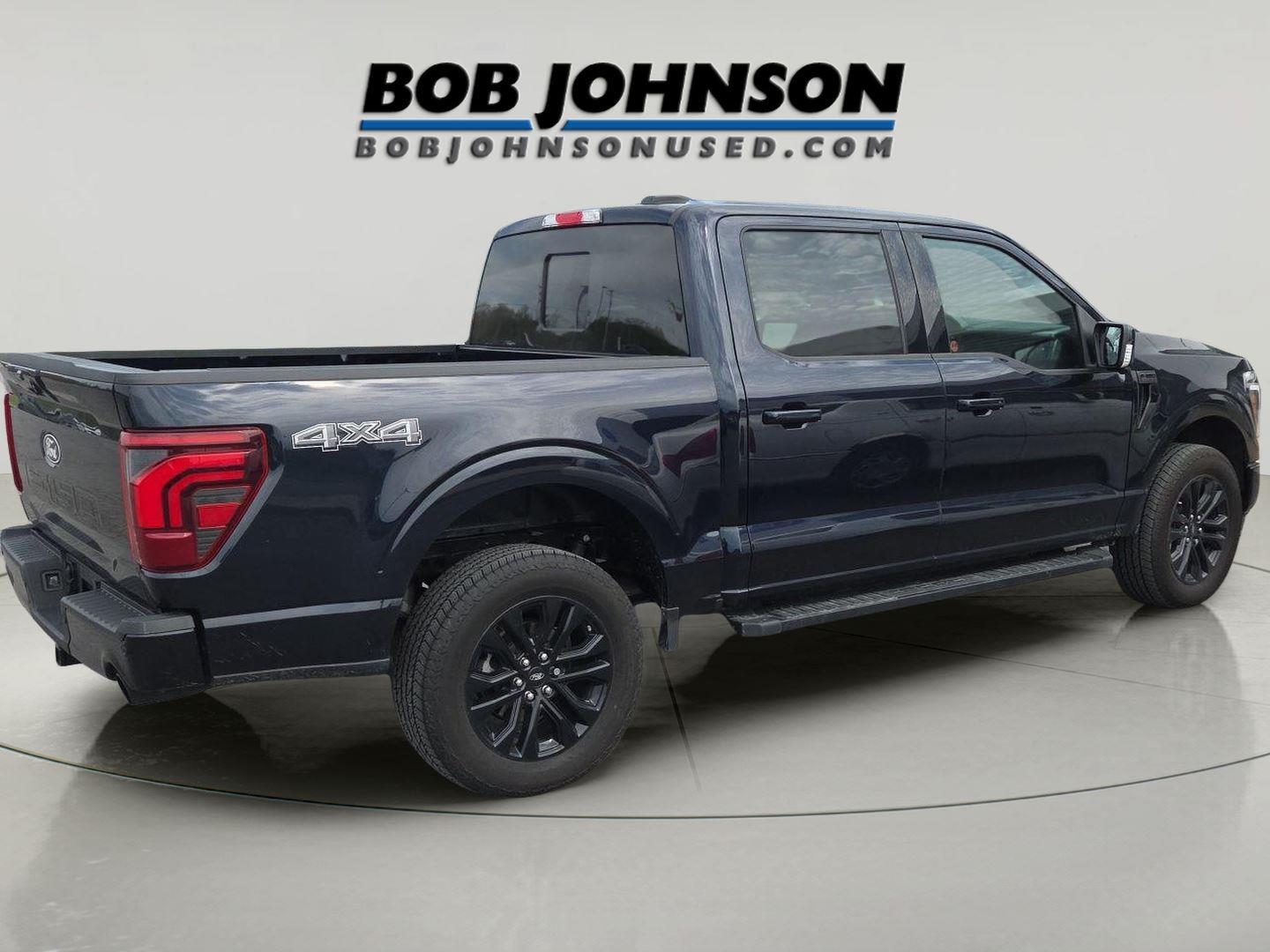 Antimatter Blue 2025 Ford F-150 Lariat SuperCrew 4WD Pickup Truck Four-Wheel Drive Automatic