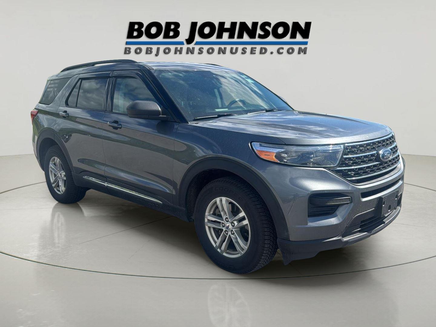 Carbonized Gray 2024 Ford Explorer XLT AWD SUV / Crossover All-Wheel Drive Automatic