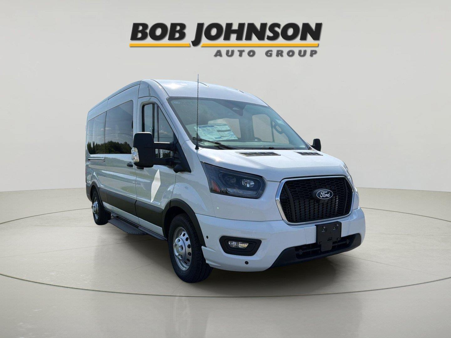 Oxford White 2026 Ford Transit Passenger Van All-Wheel Drive Automatic