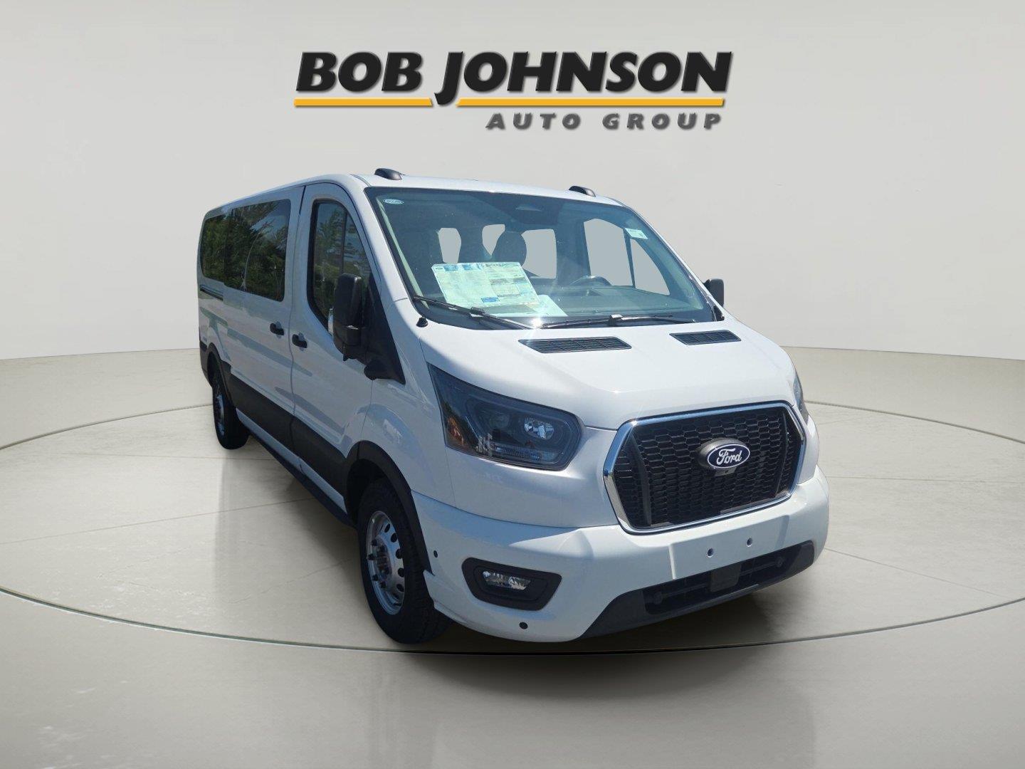 Oxford White 2026 Ford Transit Passenger Van All-Wheel Drive