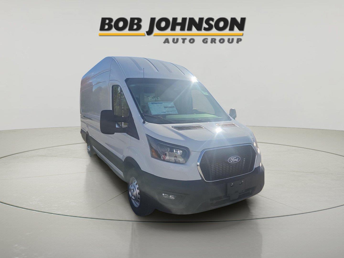 Oxford White 2027 Ford Transit Cargo Van All-Wheel Drive Automatic