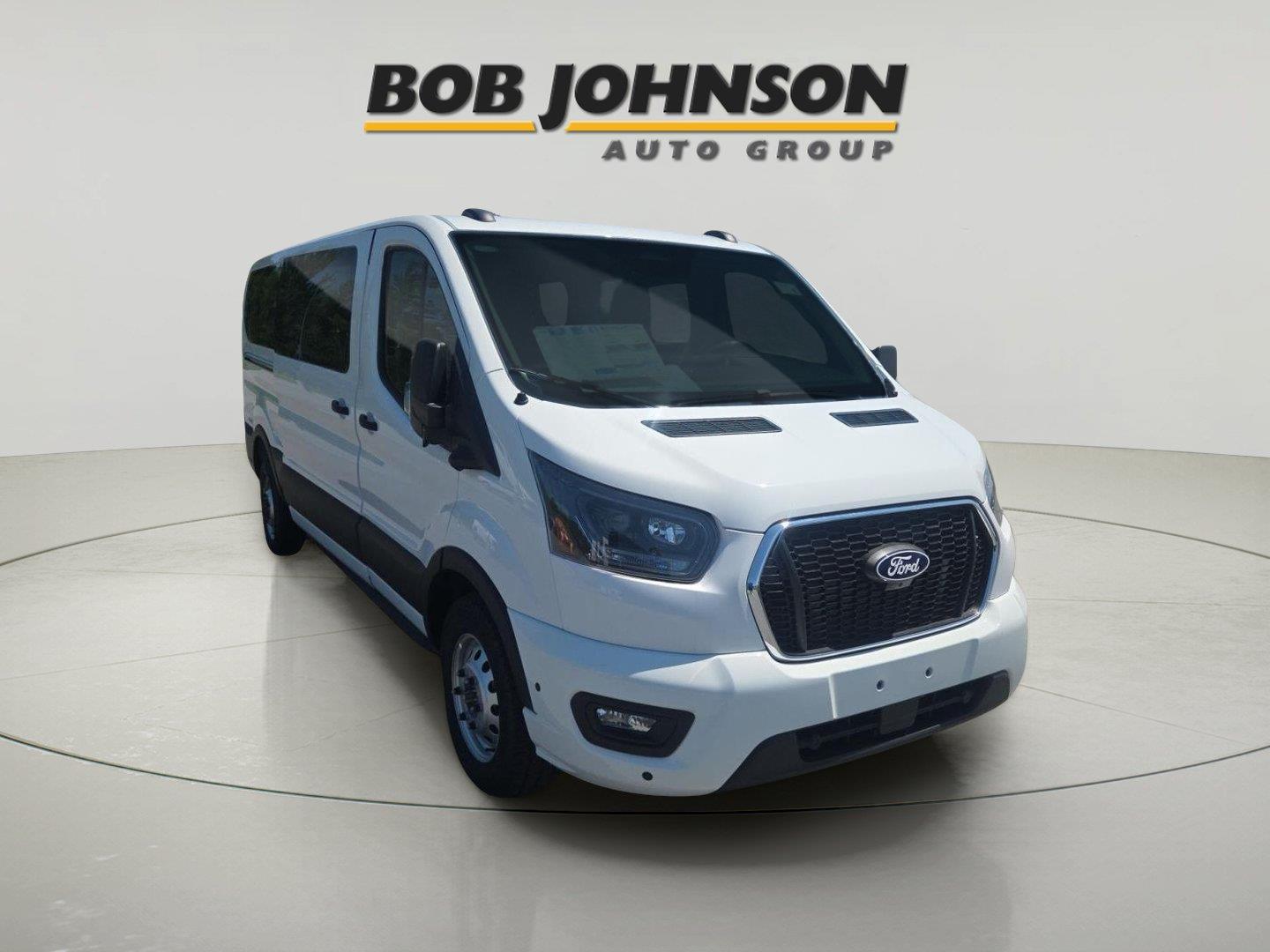 Oxford White 2026 Ford Transit Passenger Van All-Wheel Drive