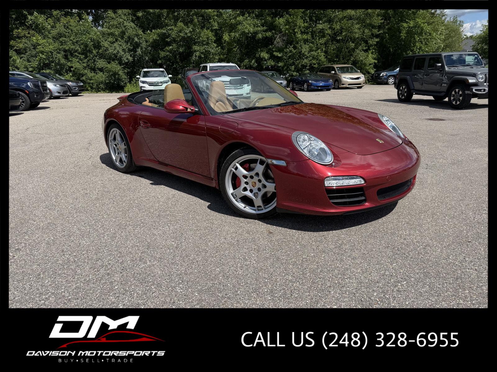  2011 Porsche 911 Convertible Rear-Wheel Drive 7-Speed Automatic