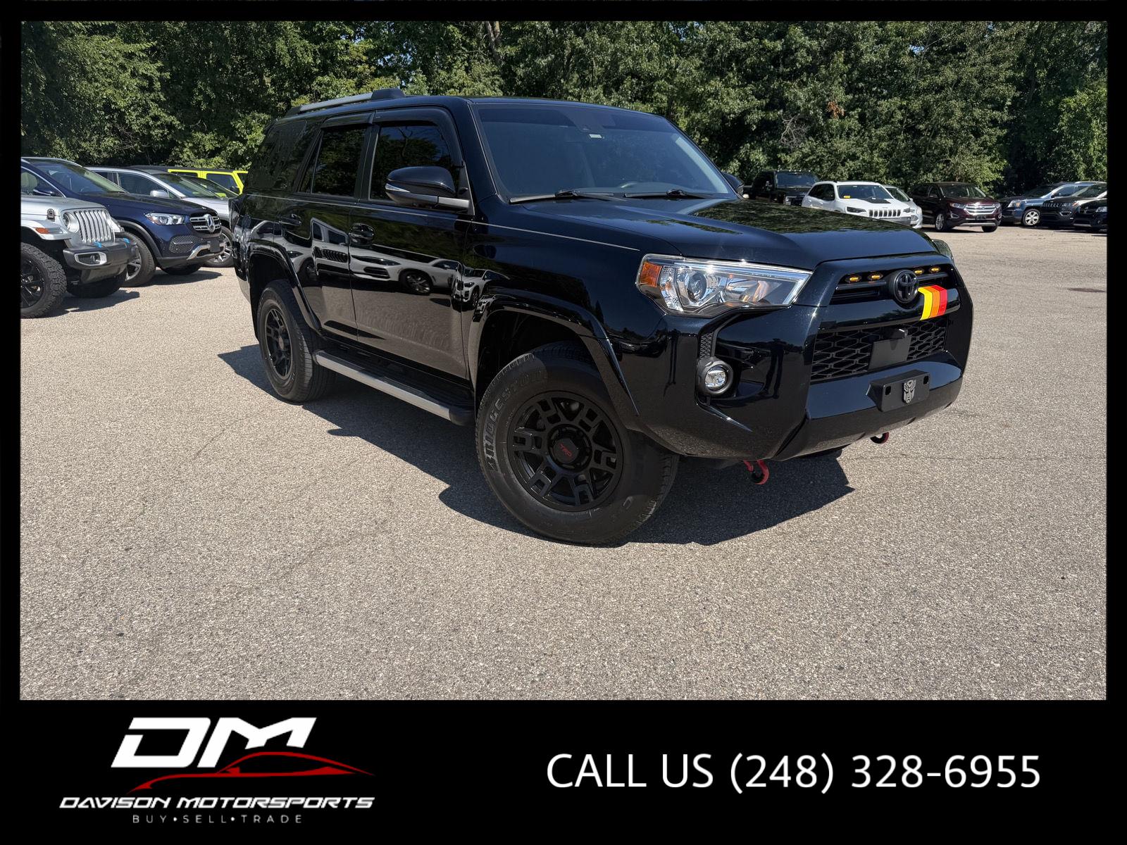 Midnight Black Metallic 2023 Toyota 4Runner SUV / Crossover Four-Wheel Drive Automatic