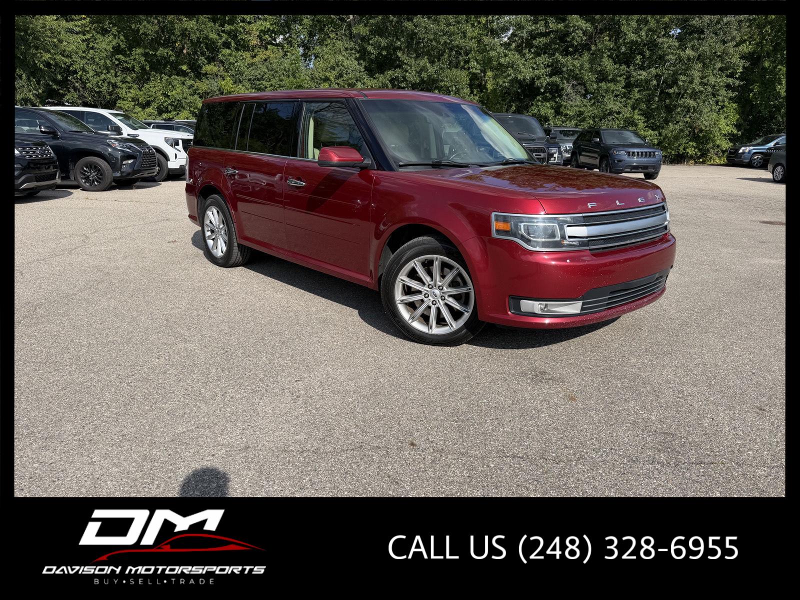 Ruby Red Metallic Tinted Clearcoat 2018 Ford Flex SUV / Crossover Front-Wheel Drive 6-Speed Automatic