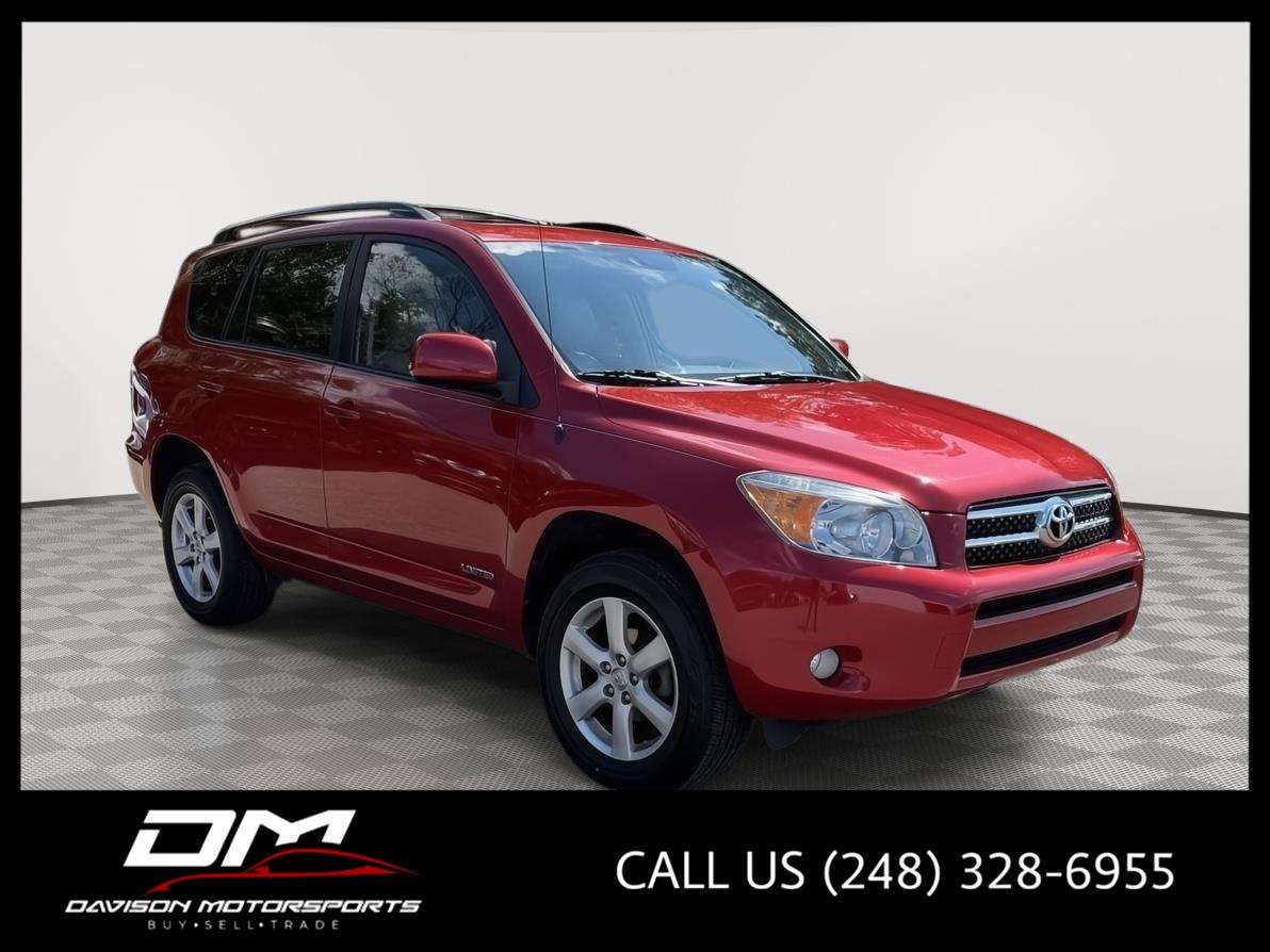 Barcelona Red Metallic 2008 Toyota RAV4 SUV / Crossover Front-Wheel Drive Automatic