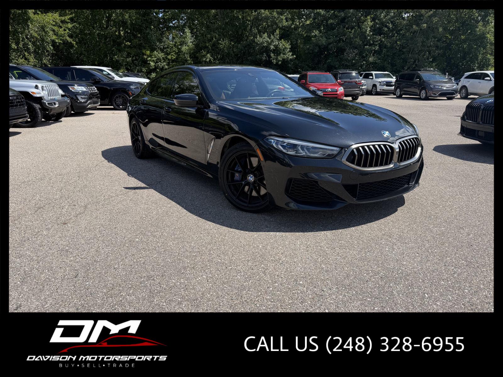 Black Sapphire Metallic 2020 BMW 8 Series Coupe  Automatic