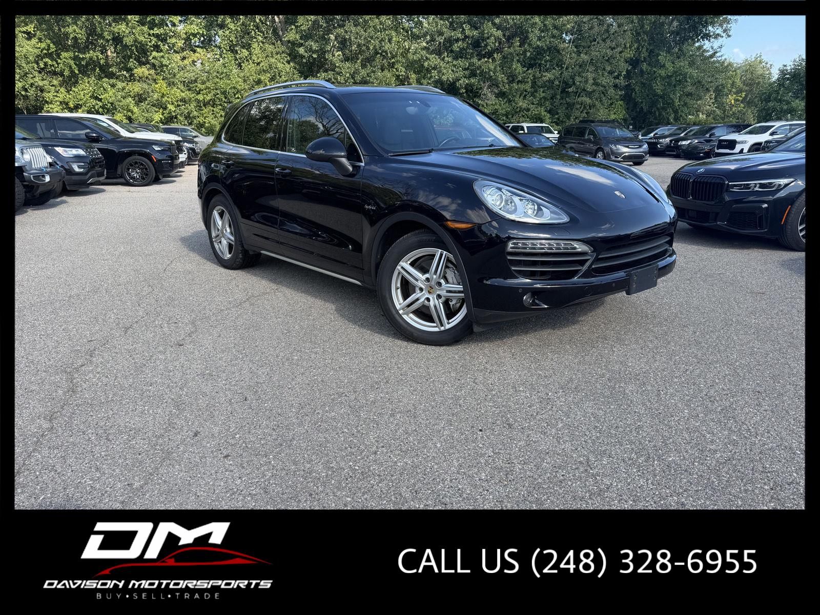Jet Black Metallic 2014 Porsche Cayenne SUV / Crossover All-Wheel Drive Automatic
