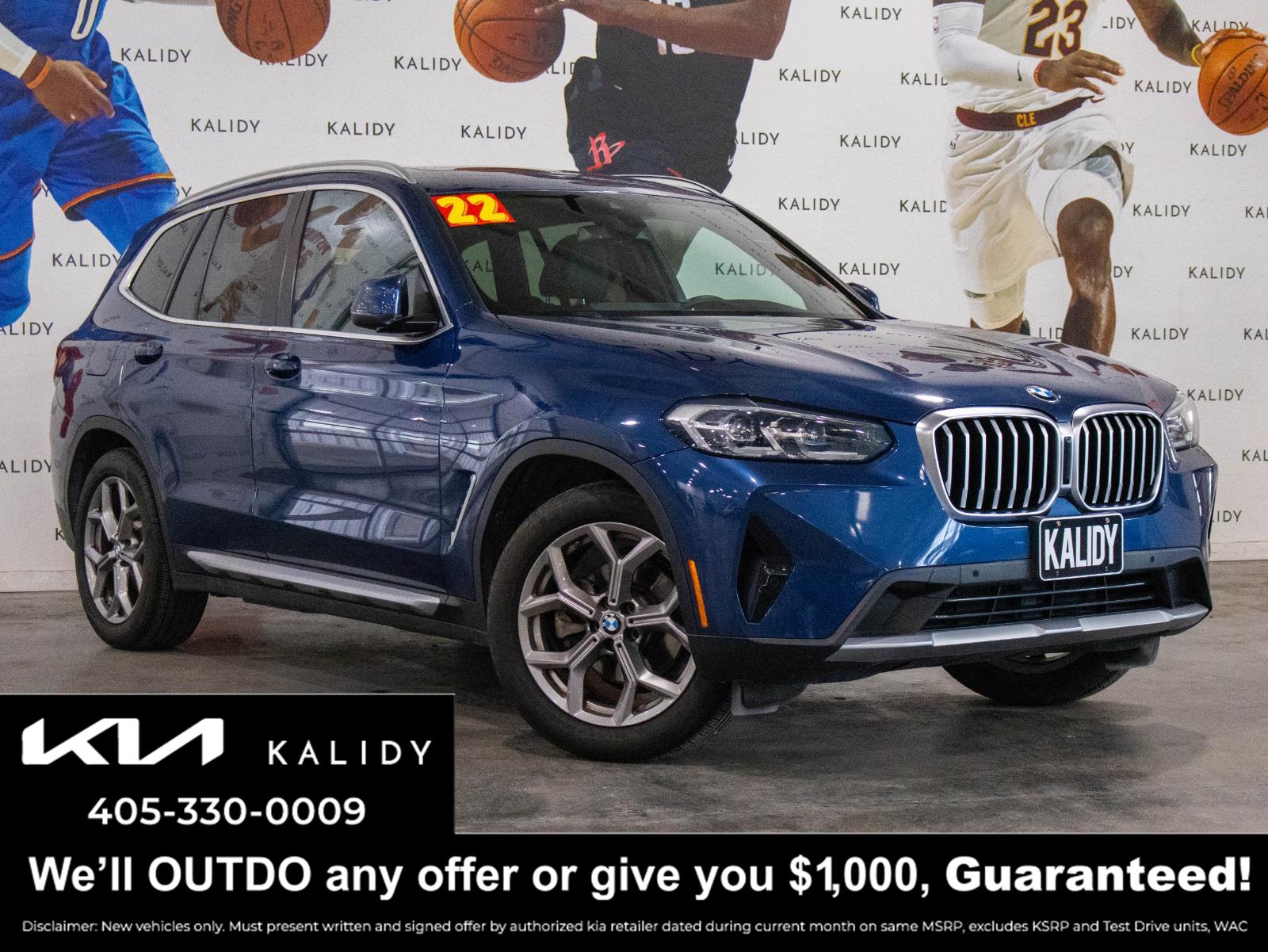 2022 BMW X3 sDrive30i RWD
