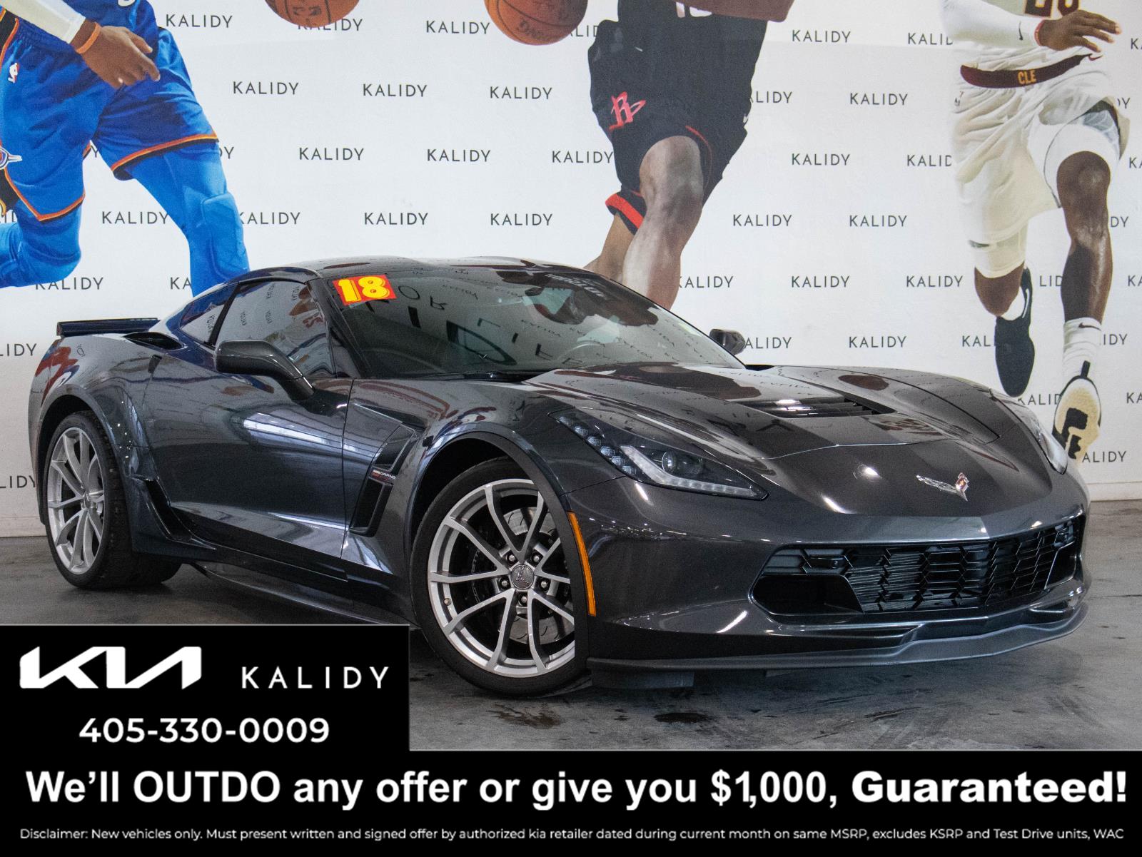 2018 Chevrolet Corvette Grand Sport 2LT Coupe RWD