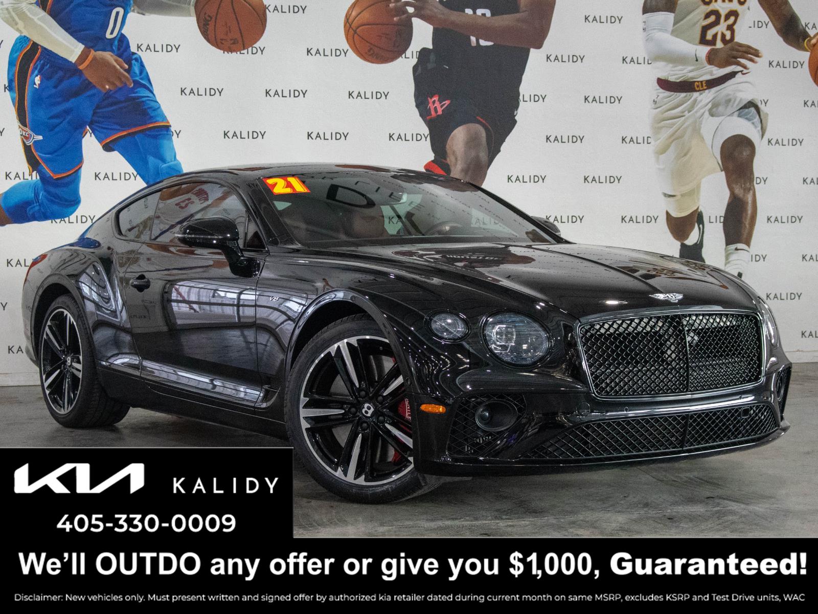 2021 Bentley Continental GT V8 AWD