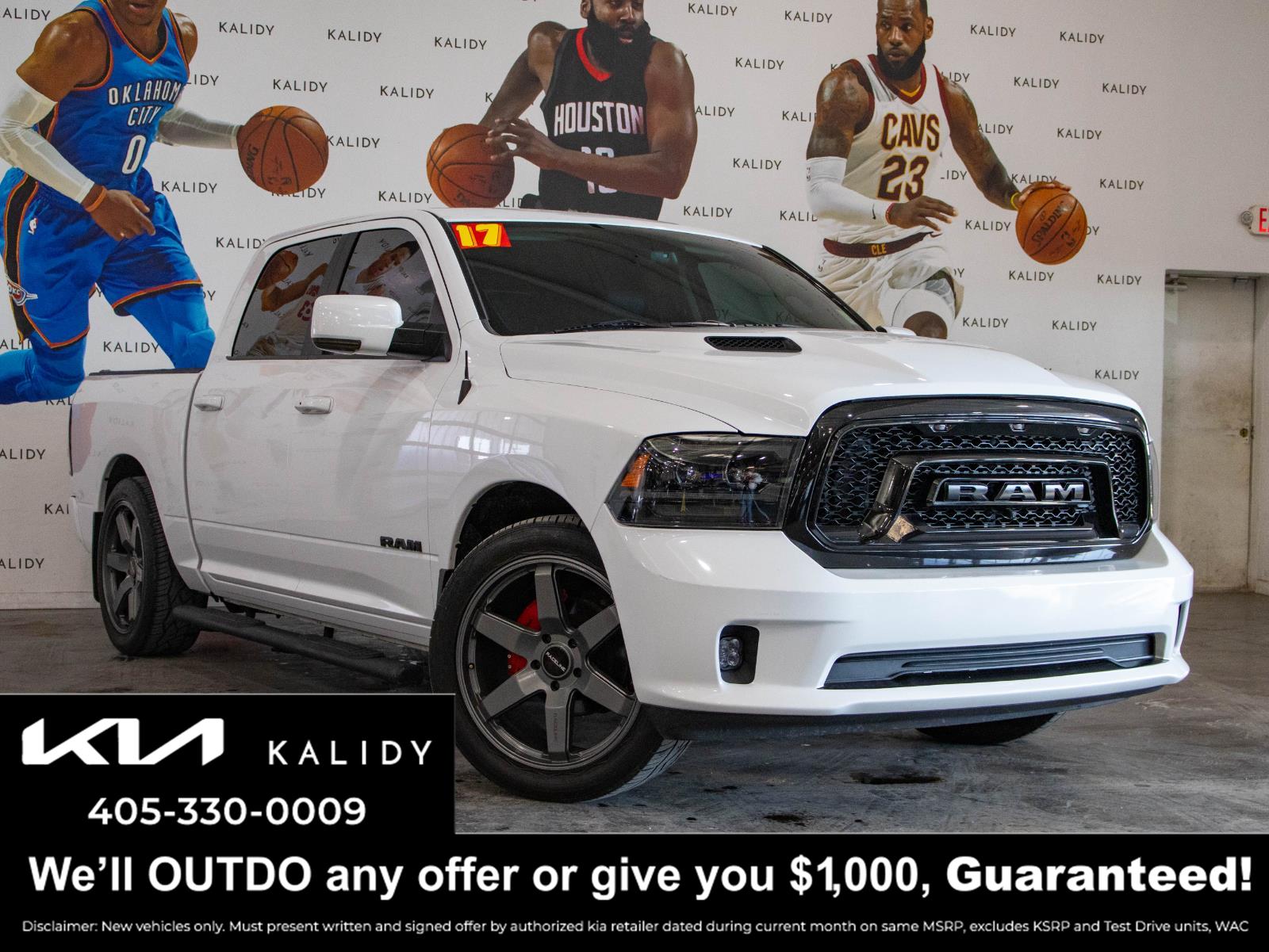 2017 RAM 1500 Night Crew Cab RWD