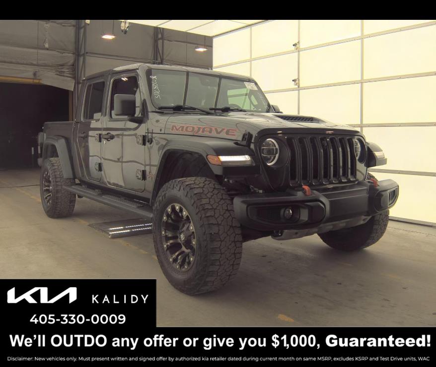 GRANITE CRYSTAL METALLIC 2021 Jeep Gladiator Mojave Crew Cab 4WD Pickup Truck Four-Wheel Drive 8-Speed Automatic